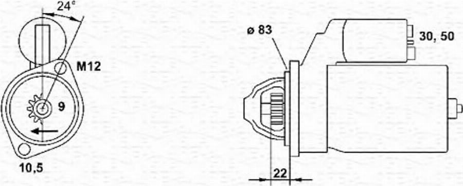 Magneti Marelli 943251438010 - Starter www.molydon.hr