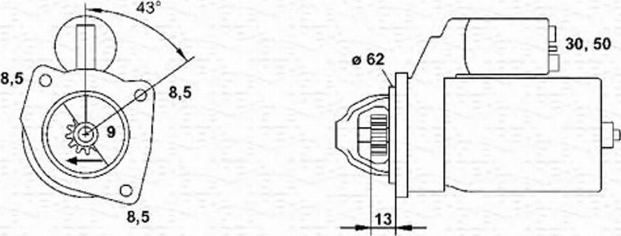 Magneti Marelli 943251424010 - Starter www.molydon.hr