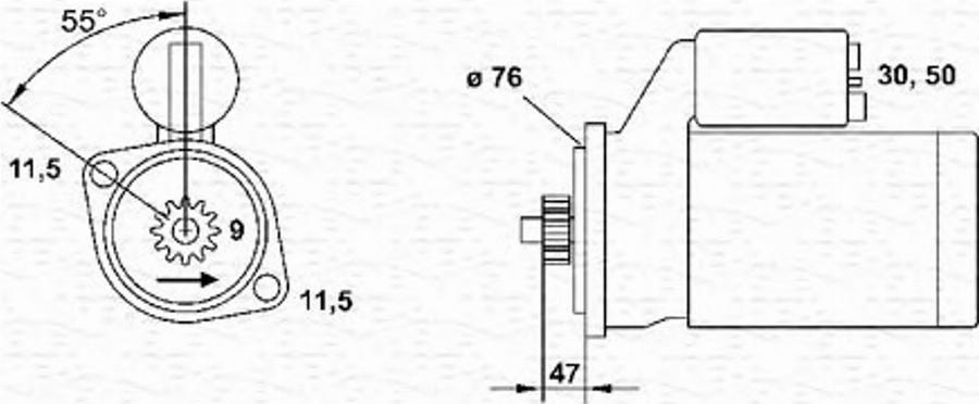 Magneti Marelli 943251670010 - Starter www.molydon.hr