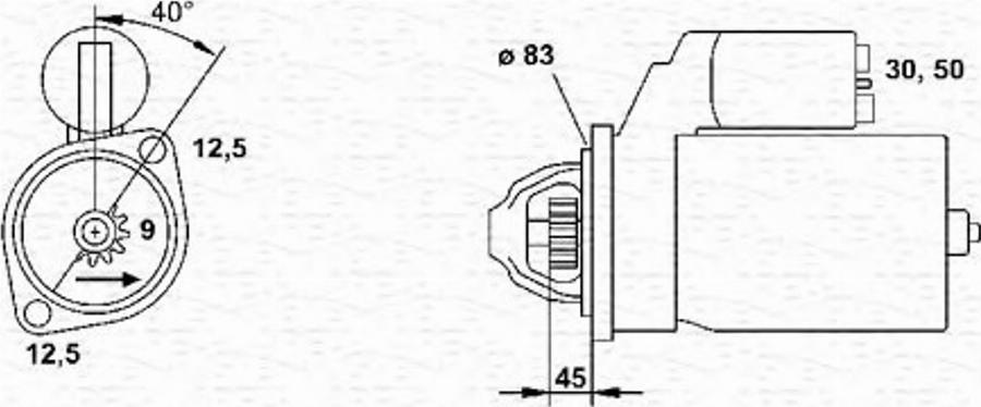 Magneti Marelli 943251701010 - Starter www.molydon.hr