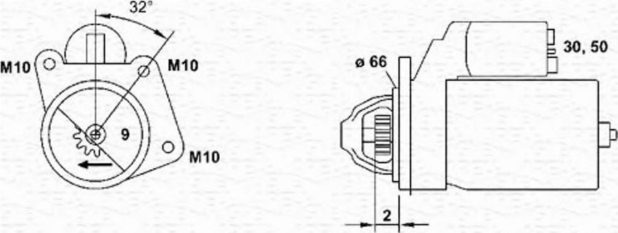 Magneti Marelli 943253144010 - Starter www.molydon.hr