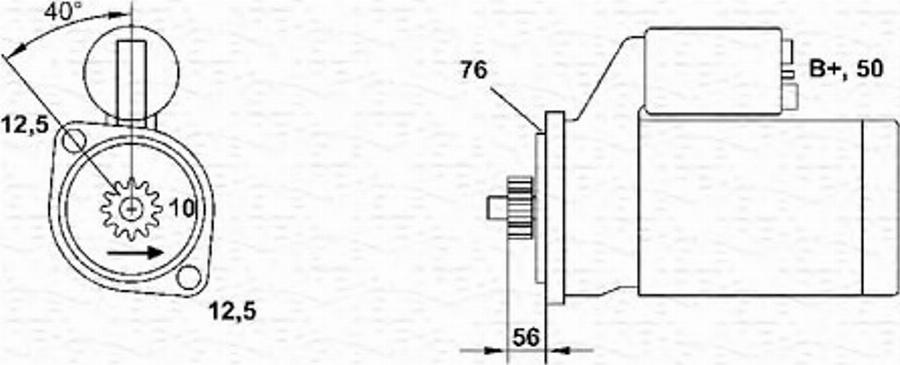 Magneti Marelli 943253160010 - Starter www.molydon.hr