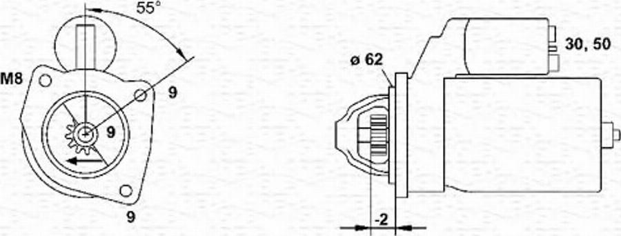 Magneti Marelli 943253115010 - Starter www.molydon.hr