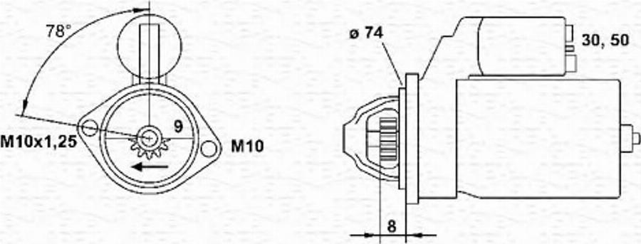 Magneti Marelli 943253170010 - Starter www.molydon.hr