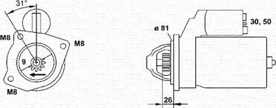 Magneti Marelli 943253266010 - Starter www.molydon.hr