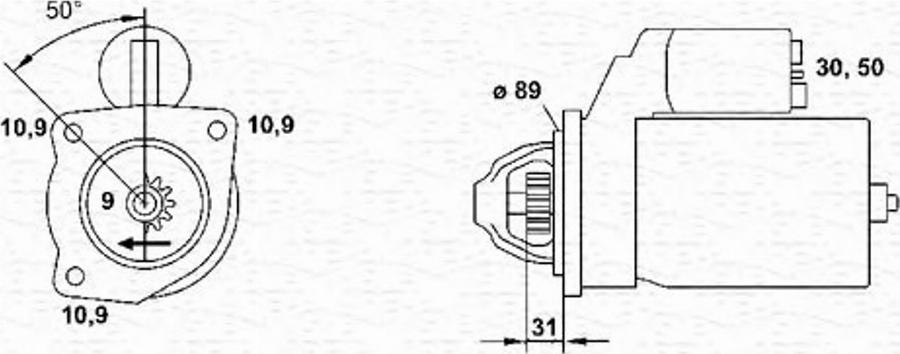 Magneti Marelli 943252071010 - Starter www.molydon.hr