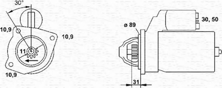 Magneti Marelli 943 25 224 901 0 - Starter www.molydon.hr