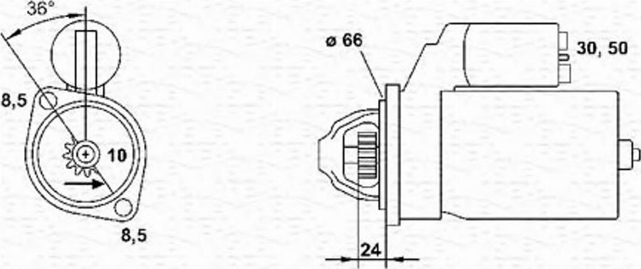 Magneti Marelli 943220535010 - Starter www.molydon.hr