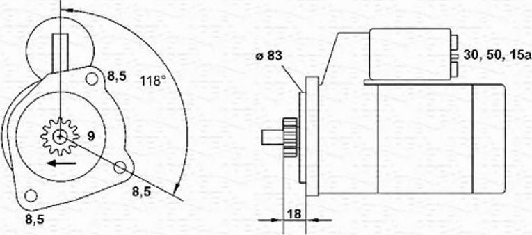 Magneti Marelli 943221334010 - Starter www.molydon.hr