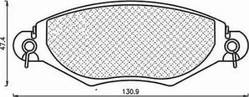 Magneti Marelli 430216171039 - Komplet Pločica, disk-kočnica www.molydon.hr