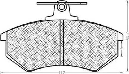 Magneti Marelli 430216171038 - Komplet Pločica, disk-kočnica www.molydon.hr