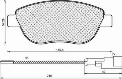 Magneti Marelli 430216171161 - Komplet Pločica, disk-kočnica www.molydon.hr