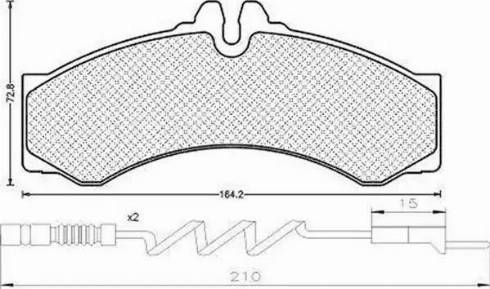 Magneti Marelli 430216171200 - Komplet Pločica, disk-kočnica www.molydon.hr