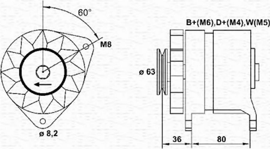 Magneti Marelli 054022474010 - Alternator www.molydon.hr