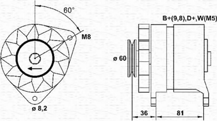 Magneti Marelli 054022581010 - Alternator www.molydon.hr