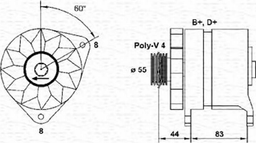 Magneti Marelli 054022646010 - Alternator www.molydon.hr