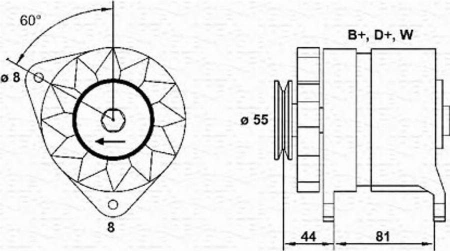 Magneti Marelli 054022656010 - Alternator www.molydon.hr