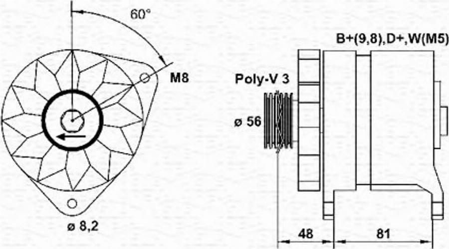 Magneti Marelli 054022626010 - Alternator www.molydon.hr