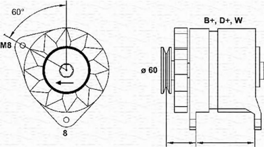 Magneti Marelli 054022197010 - Alternator www.molydon.hr