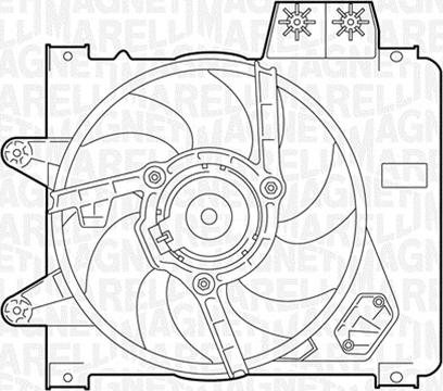 Magneti Marelli 069402283010 - Ventilator, hladjenje motora www.molydon.hr