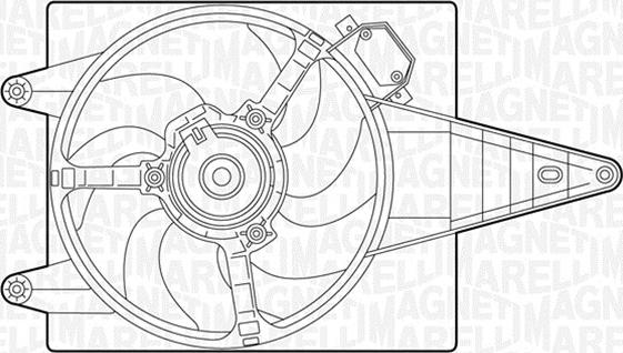 Magneti Marelli 069402271010 - Ventilator, hladjenje motora www.molydon.hr