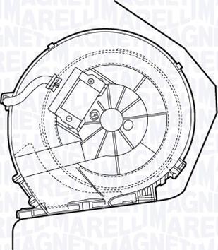 Magneti Marelli 069412699010 - Ventilator kabine/unutrasnjeg prostora www.molydon.hr