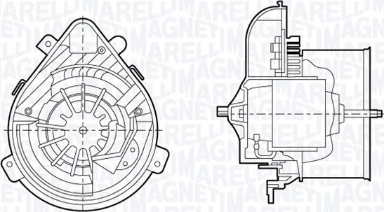 Magneti Marelli 069412694010 - Ventilator kabine/unutrasnjeg prostora www.molydon.hr