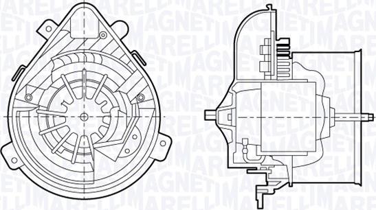 Magneti Marelli 069412695010 - Ventilator kabine/unutrasnjeg prostora www.molydon.hr