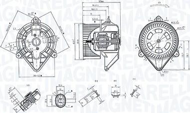 Magneti Marelli 069412348010 - Ventilator kabine/unutrasnjeg prostora www.molydon.hr