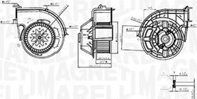 Magneti Marelli 069412761010 - Ventilator kabine/unutrasnjeg prostora www.molydon.hr