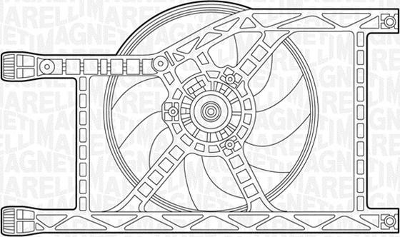 Magneti Marelli 069422449010 - Ventilator, hladjenje motora www.molydon.hr