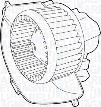 Magneti Marelli 069422459010 - Ventilator kabine/unutrasnjeg prostora www.molydon.hr