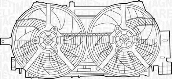 Magneti Marelli 069422436010 - Ventilator, hladjenje motora www.molydon.hr