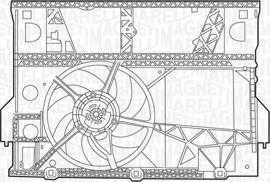 Magneti Marelli 069422430010 - Ventilator, hladjenje motora www.molydon.hr