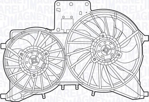 Magneti Marelli 069422541010 - Ventilator, hladjenje motora www.molydon.hr