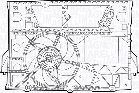 Magneti Marelli 069422547010 - Ventilator, hladjenje motora www.molydon.hr