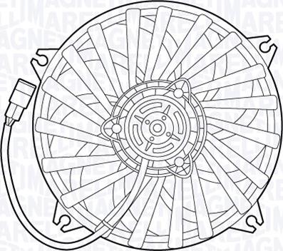 Magneti Marelli 069422560010 - Ventilator, hladjenje motora www.molydon.hr