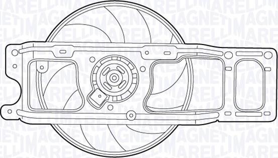Magneti Marelli 069422538010 - Ventilator, hladjenje motora www.molydon.hr
