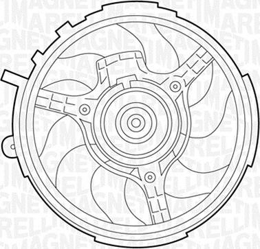 Magneti Marelli 069422031010 - Ventilator, hladjenje motora www.molydon.hr