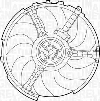 Magneti Marelli 069422032010 - Ventilator, hladjenje motora www.molydon.hr