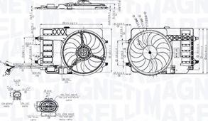 Magneti Marelli 069422858010 - Ventilator, hladjenje motora www.molydon.hr