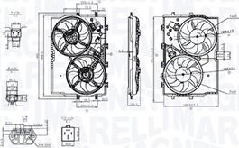 Magneti Marelli 069422853010 - Ventilator, hladjenje motora www.molydon.hr