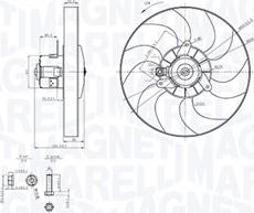 Magneti Marelli 069422868010 - Ventilator, hladjenje motora www.molydon.hr