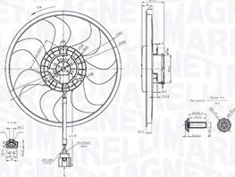 Magneti Marelli 069422889010 - Ventilator, hladjenje motora www.molydon.hr