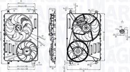 Magneti Marelli 069422884010 - Ventilator, hladjenje motora www.molydon.hr