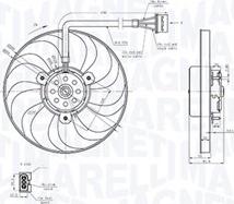 Magneti Marelli 069422883010 - Ventilator, hladjenje motora www.molydon.hr