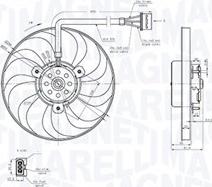 Magneti Marelli 069422876010 - Ventilator, hladjenje motora www.molydon.hr