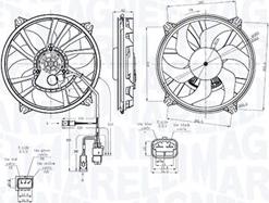 Magneti Marelli 069422870010 - Ventilator, hladjenje motora www.molydon.hr