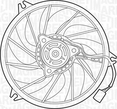 Magneti Marelli 069422391010 - Ventilator, hladjenje motora www.molydon.hr