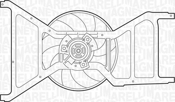 Magneti Marelli 069422353010 - Ventilator, hladjenje motora www.molydon.hr